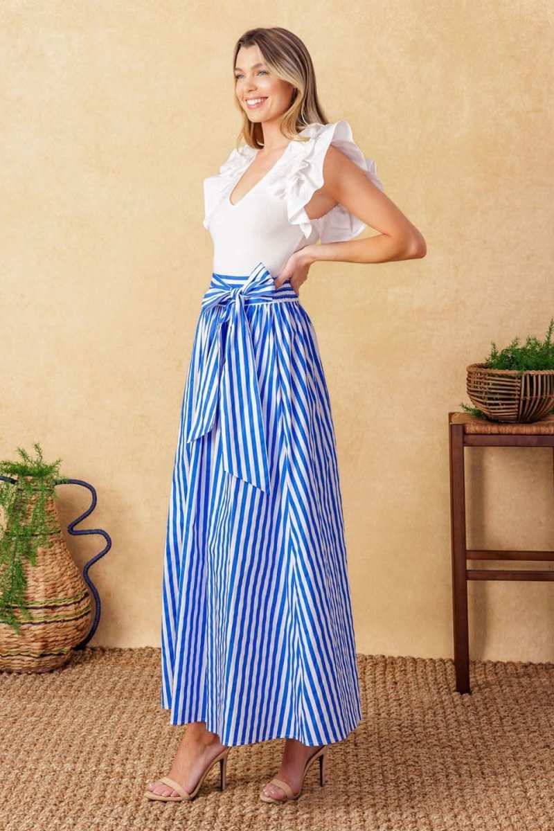 CITY CINDERELLA WOVEN MIDI SKIRT - Love Salve