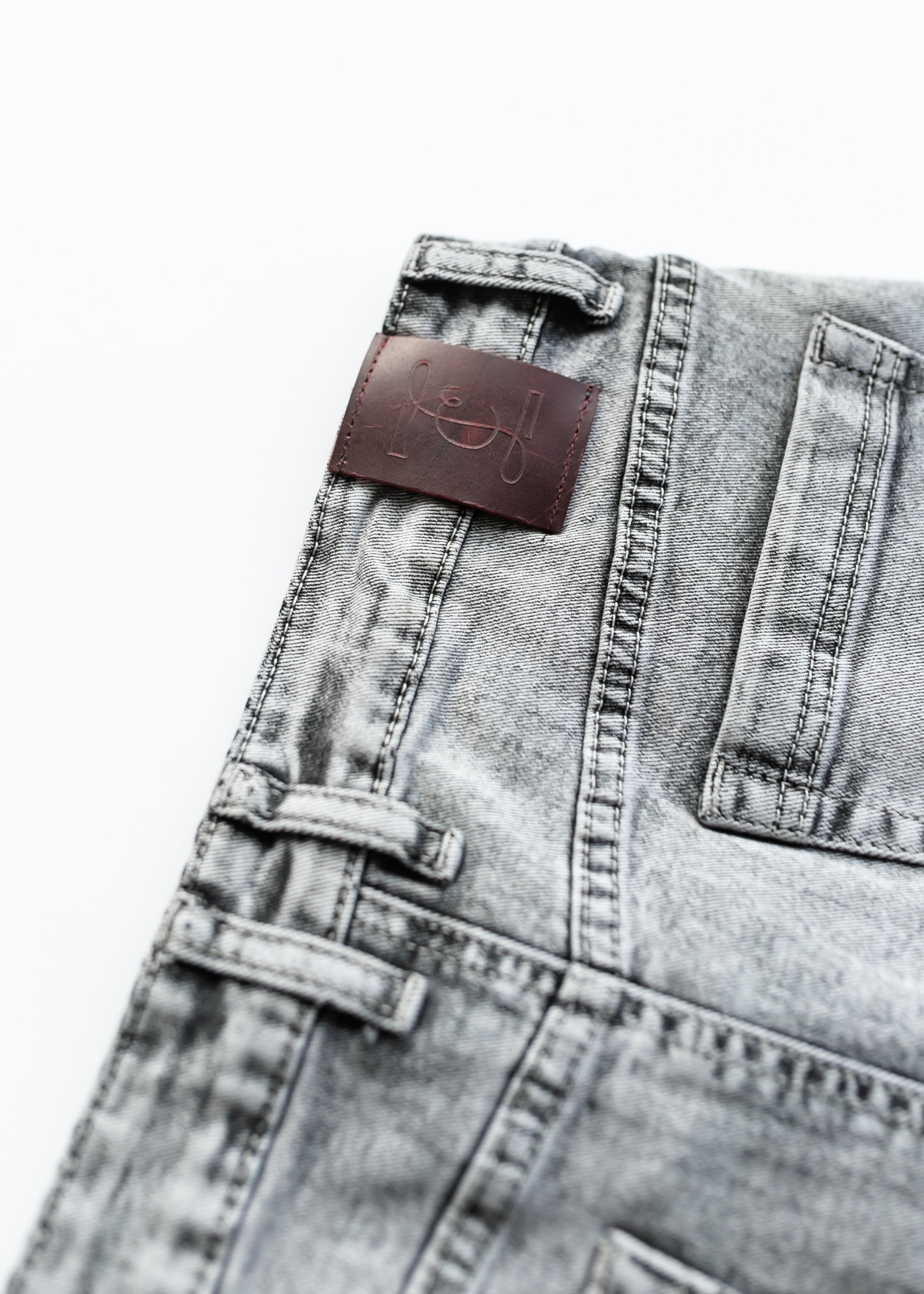 Claire A-line Denim Midi Skirt Inherit Co.