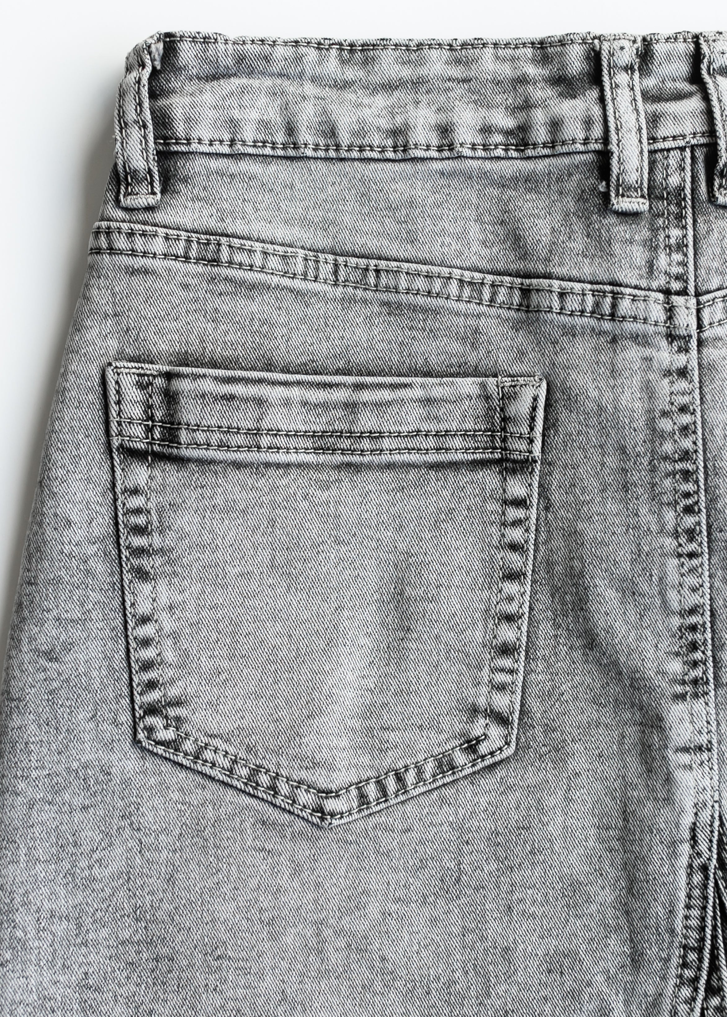 Claire A-line Denim Midi Skirt Inherit Co.