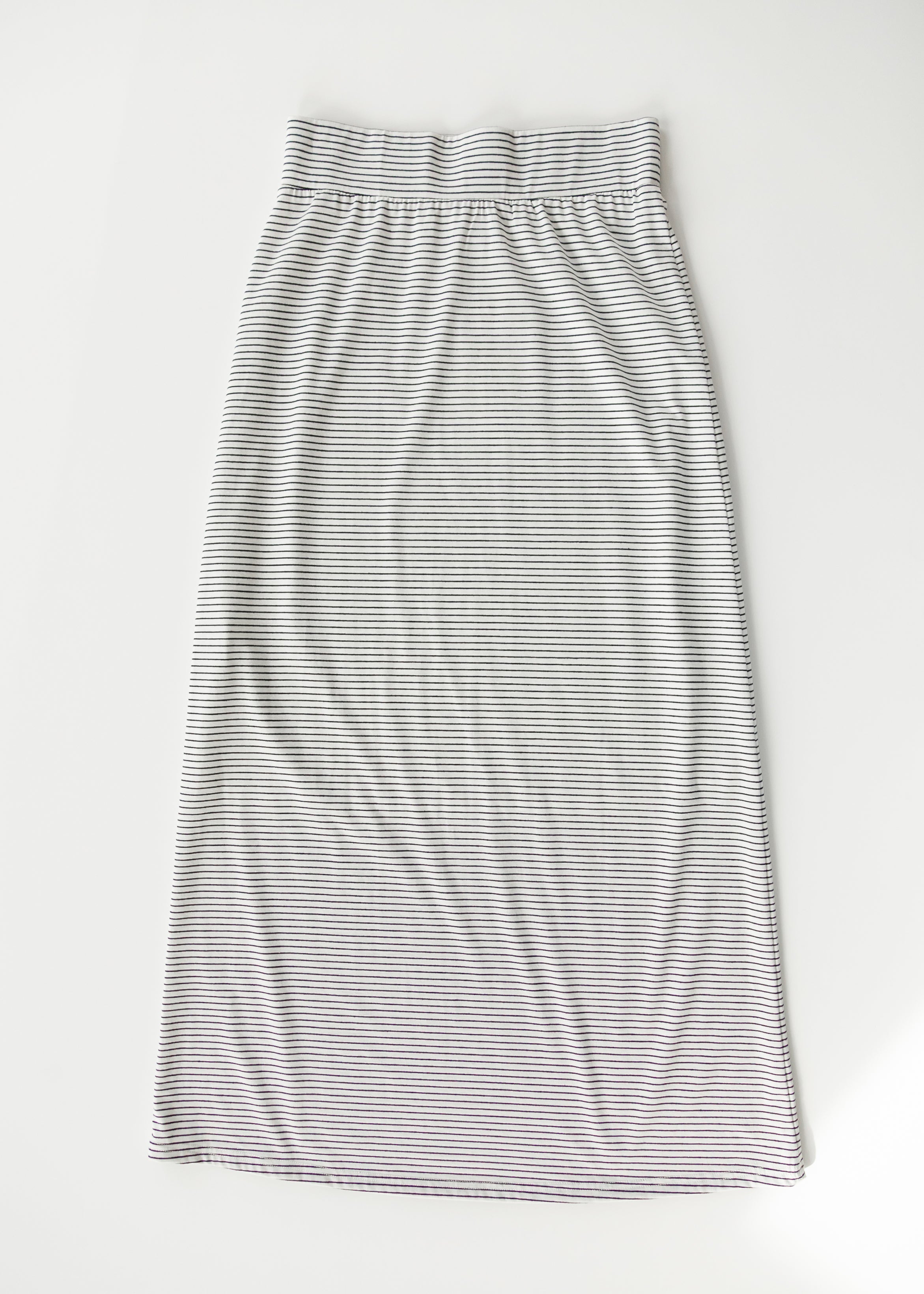 Clarise Striped Premium Knit Maxi Skirt Inherit Co.