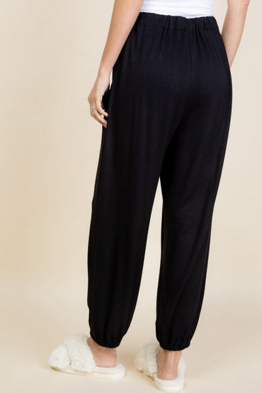 Comfort Fit Women's Drawstring Joggers with Pockets - Love Salve 