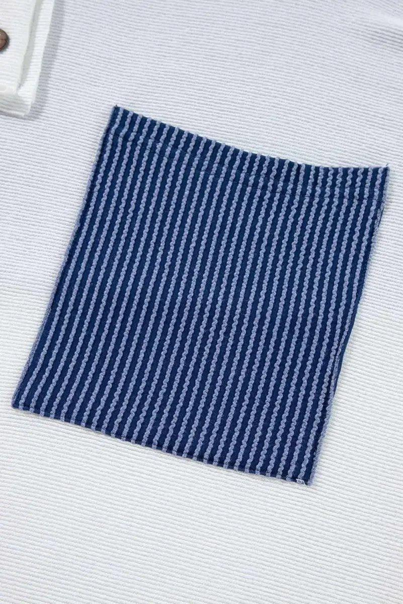 Corded Color Block Drawstring Hoodie - Love Salve 