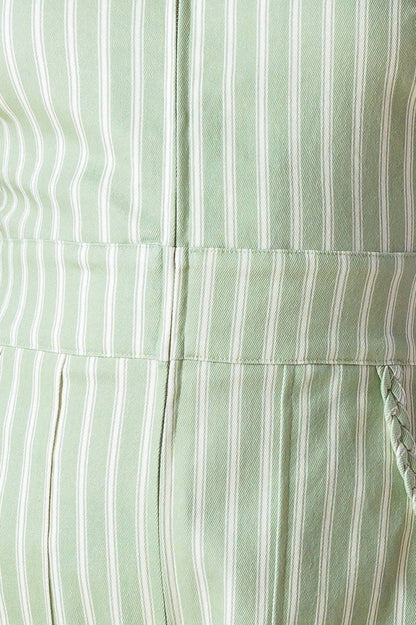 COUNT ME IN OLIVE WOVEN JUMPSUIT - Love Salve