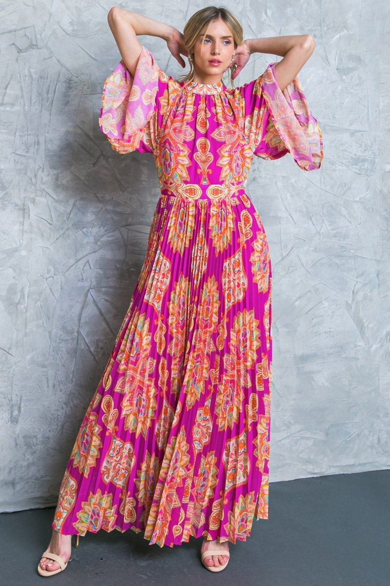 COVERED BY LOVE WOVEN MAXI DRESS - Love Salve