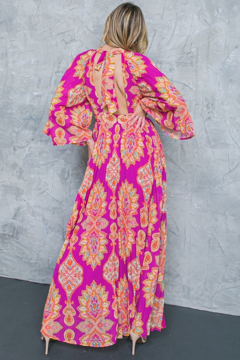COVERED BY LOVE WOVEN MAXI DRESS - Love Salve