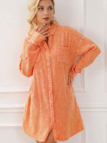 Everyday Orange Mini Dress
