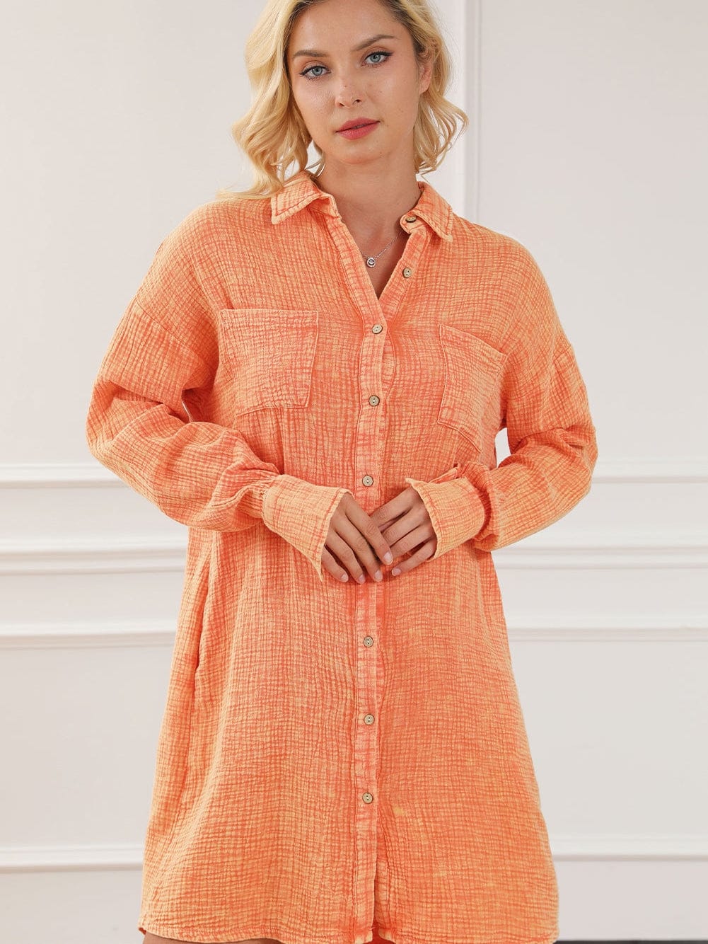Everyday Orange Mini Dress