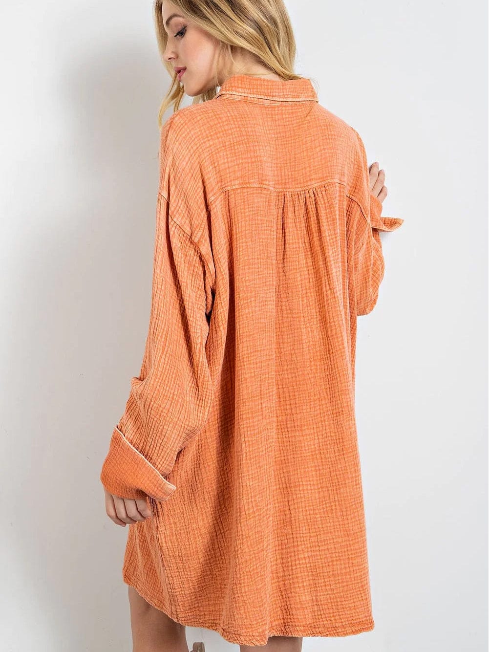 Everyday Orange Mini Dress
