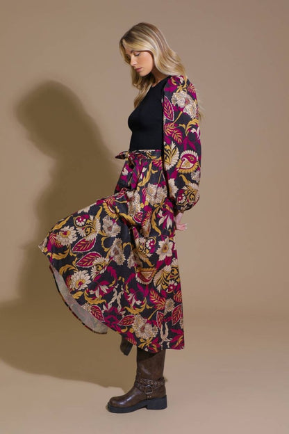 CRUSHING ON COZY WOVEN MIDI DRESS - Love Salve