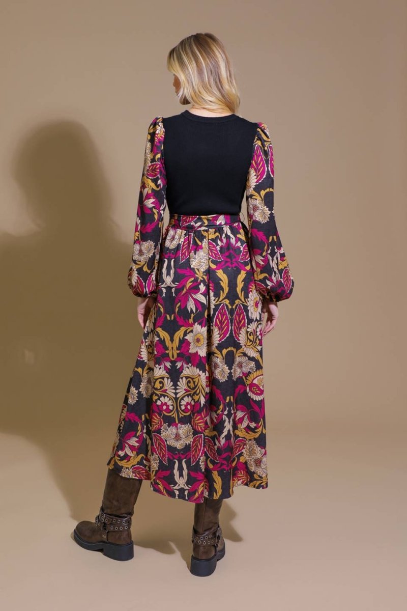 CRUSHING ON COZY WOVEN MIDI DRESS - Love Salve