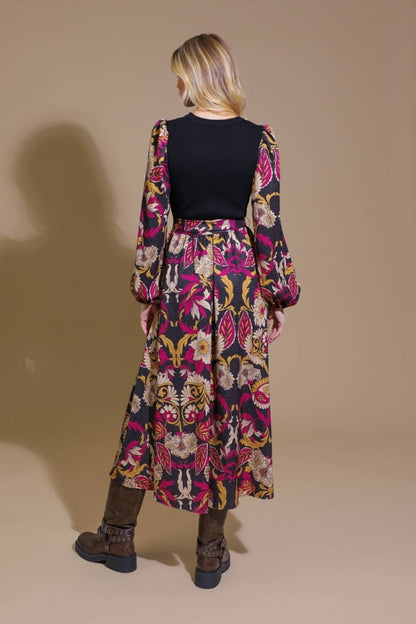 CRUSHING ON COZY WOVEN MIDI DRESS - Love Salve