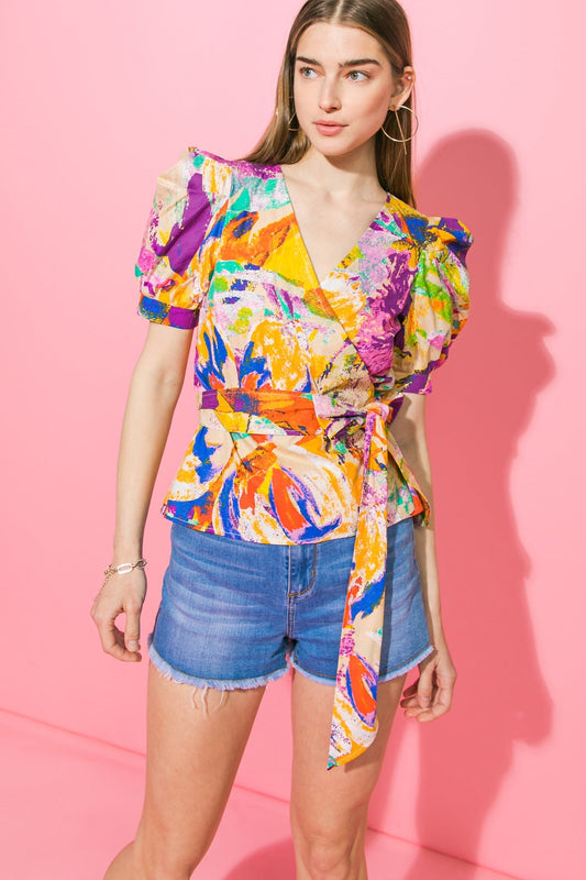 NOTHING TO LOSE POPLIN TOP Flying Tomato