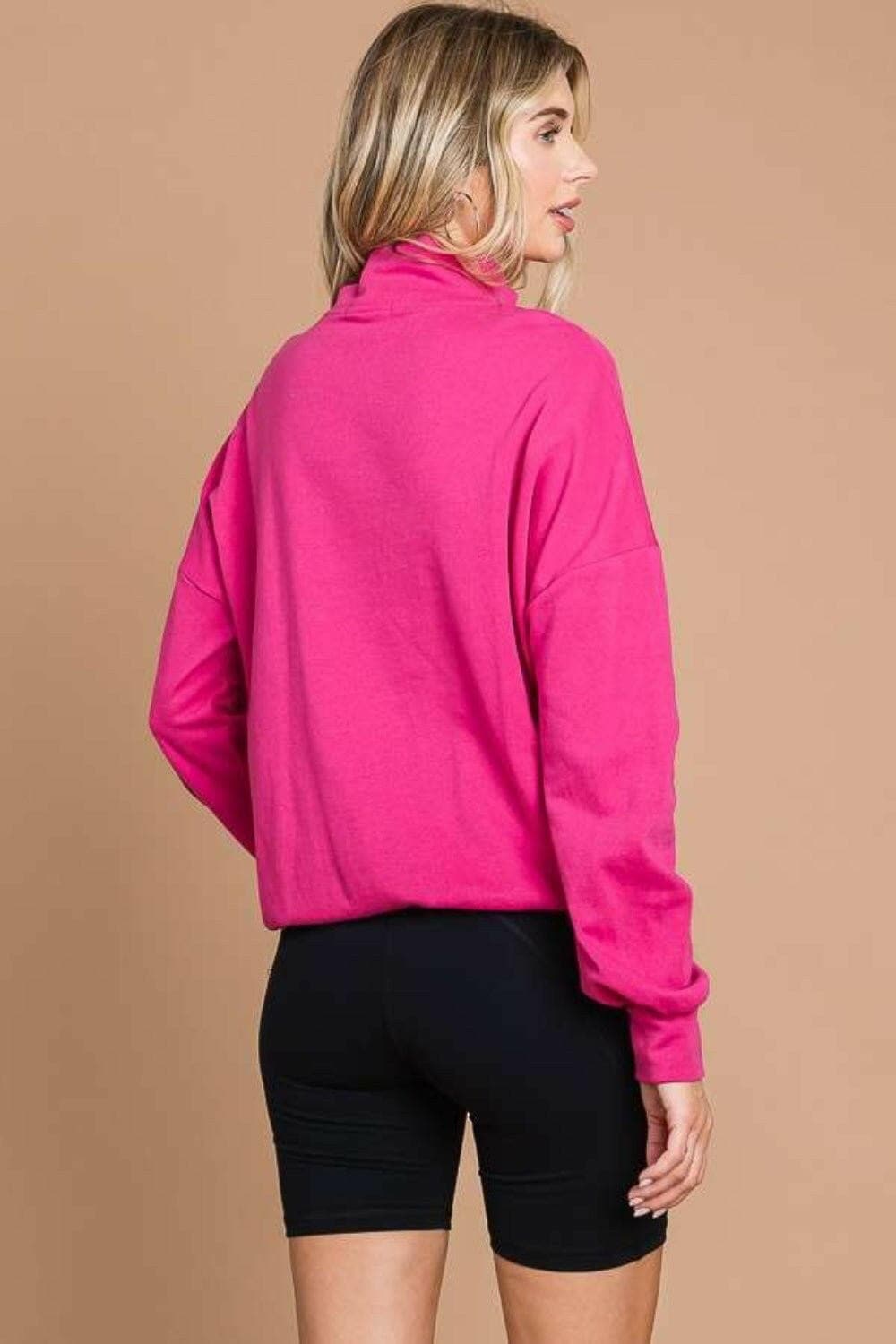 Cozy Elegance: Half Zip Knit SweaterCozy Elegance: Half Zip Knit Sweater
 Step into a world of cozy sophistication with the Cozy Elegance: Half Zip Knit Sweater. This exquisite piece combines comfort aLove Salve Half Zip Knit SweaterTIKTOK