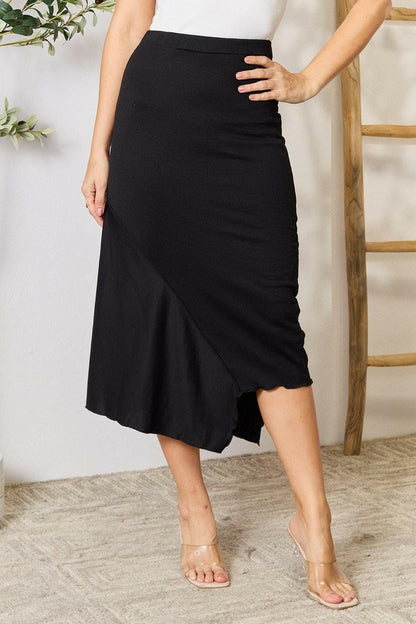 Sophisticated Elegance: Culture Code High Waist Midi SkirtExperience Effortless Style with the Culture Code High Waist Midi Skirt
 
 Elevate your wardrobe with the Sophisticated Elegance of the Culture Code High Waist Midi Love Salve Culture Code High Waist Midi SkirtTIKTOK