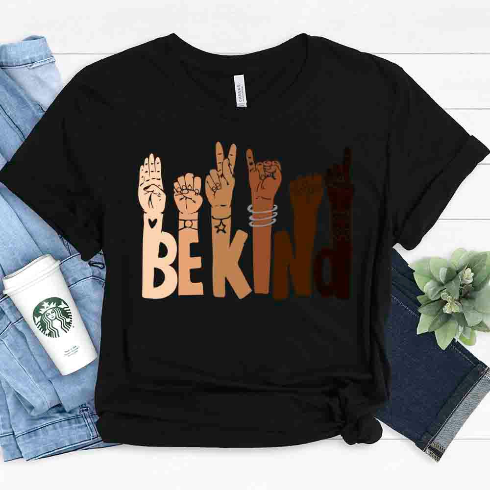 Be Kind T-Shirt – Positive Message Graphic Tee for Everyday Wear Adorb.co