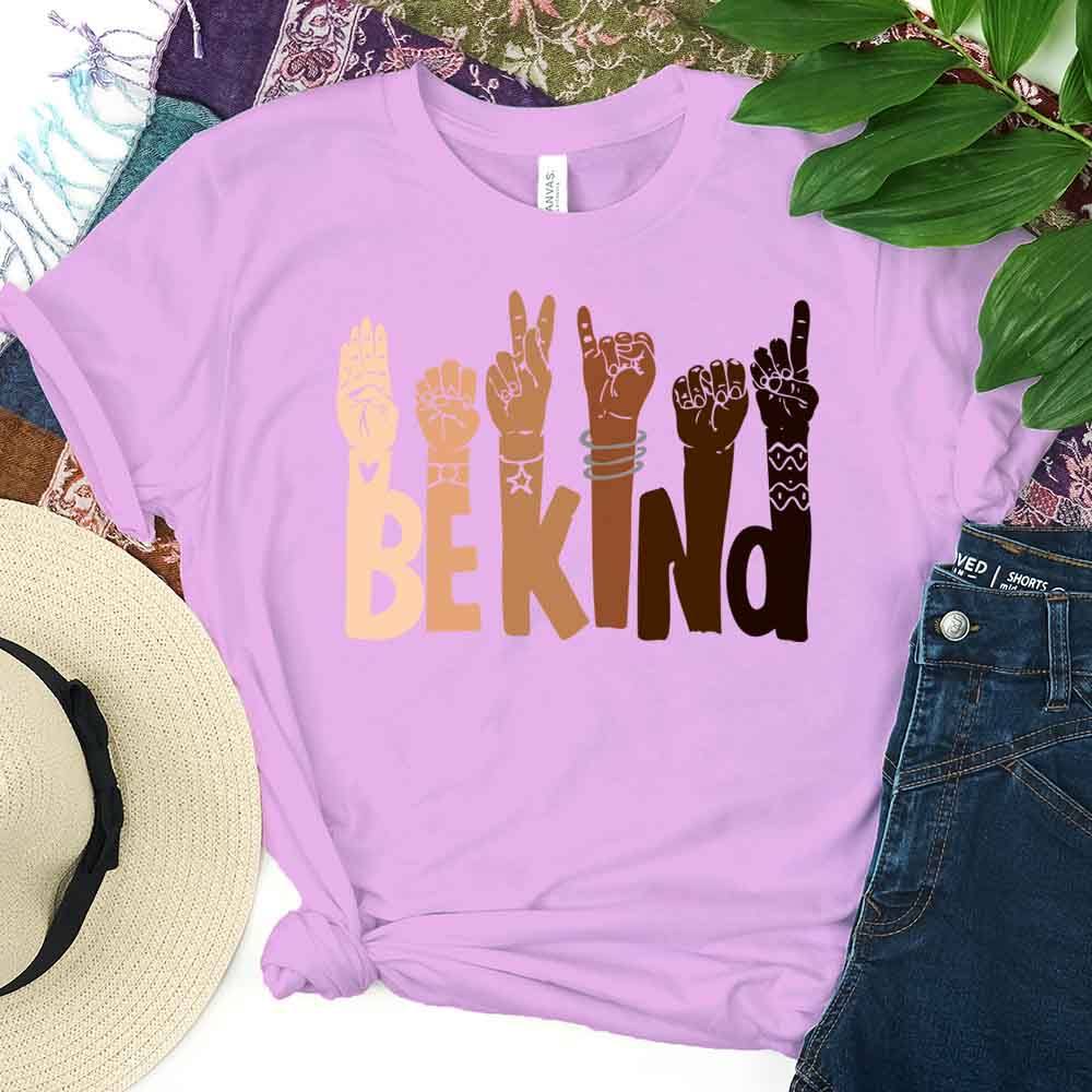 Be Kind T-Shirt – Positive Message Graphic Tee for Everyday Wear Adorb.co