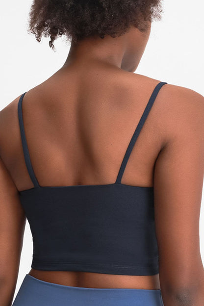 Feel Like Skin Scoop Neck Sports Cami.