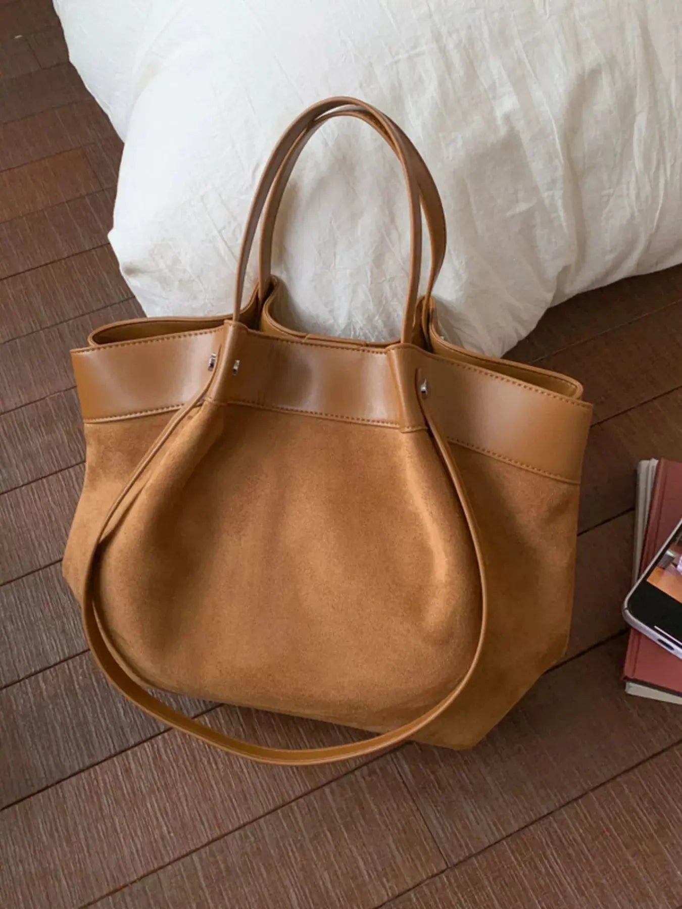 Lightweight Classic Color Tote Bag Simply Love