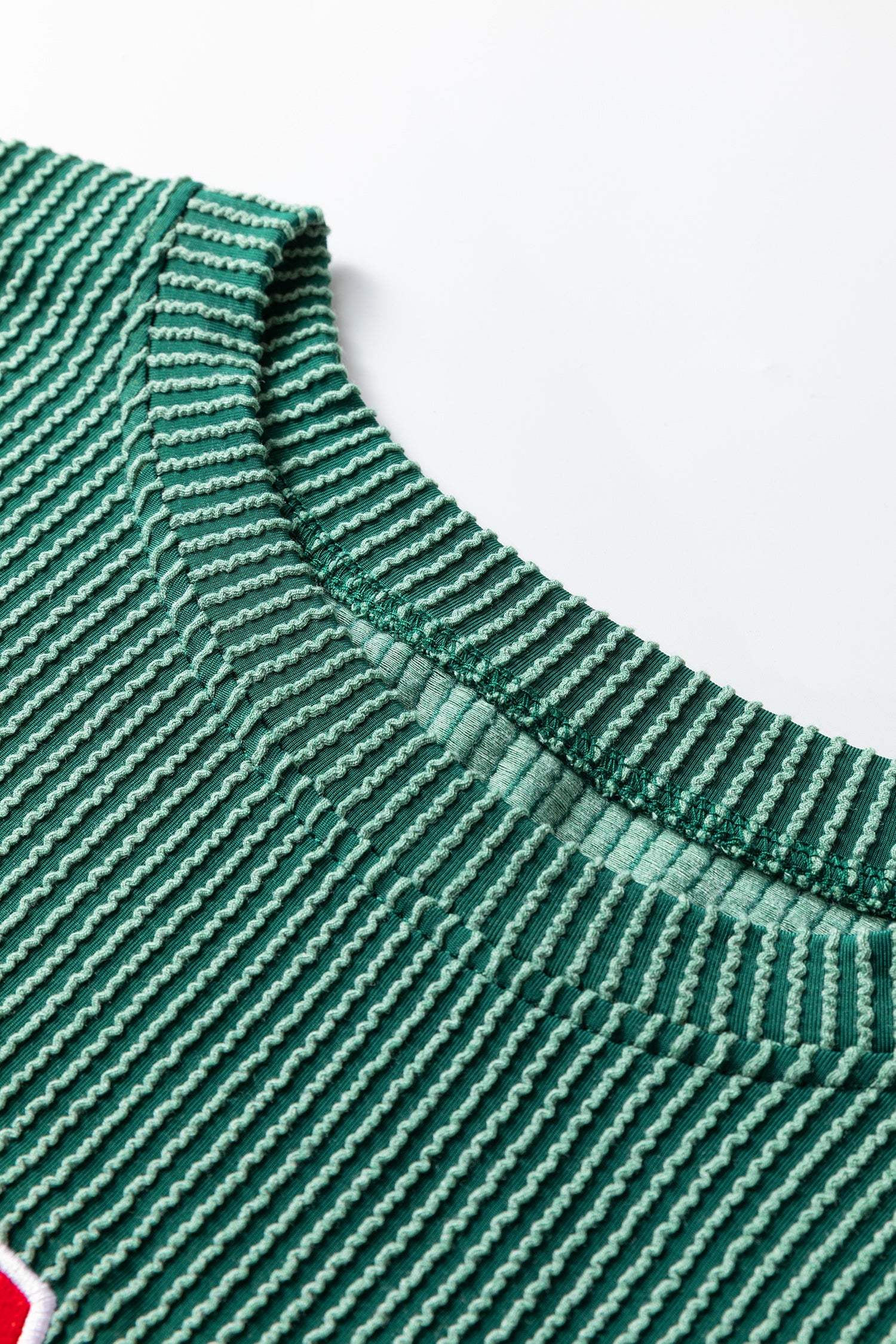 Dark Green Merry Corded Long Sleeve Top and Pockets Pants Set Dear-Lover Dropshipping