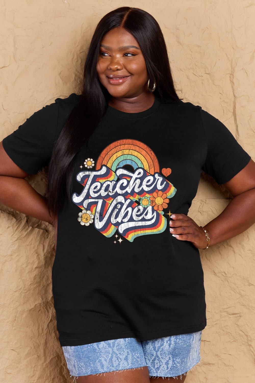 Simply Love Teacher Vibes Tee