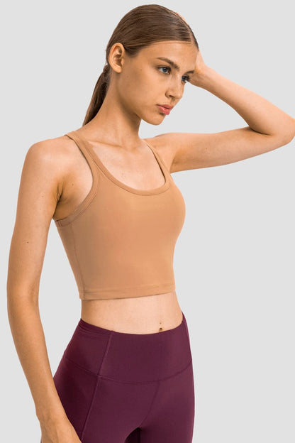 Racerback Sports Bra.