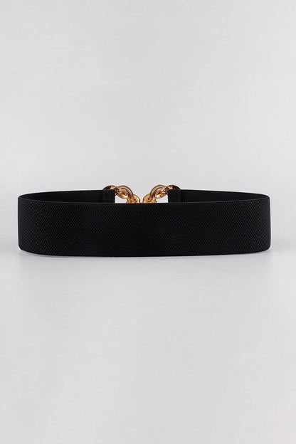 Zinc Alloy Buckle Elastic BeltMaterial: Elastic, zinc alloy
Imported
Product measurements:
Size: 26.8*2 inBuckle: 4.5 inLove Salve Zinc Alloy Buckle Elastic BeltBelts