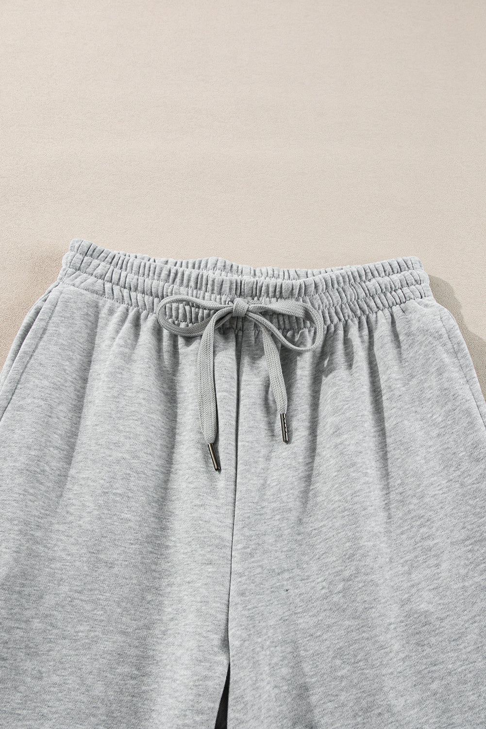 Light grey fleece-lined joggers