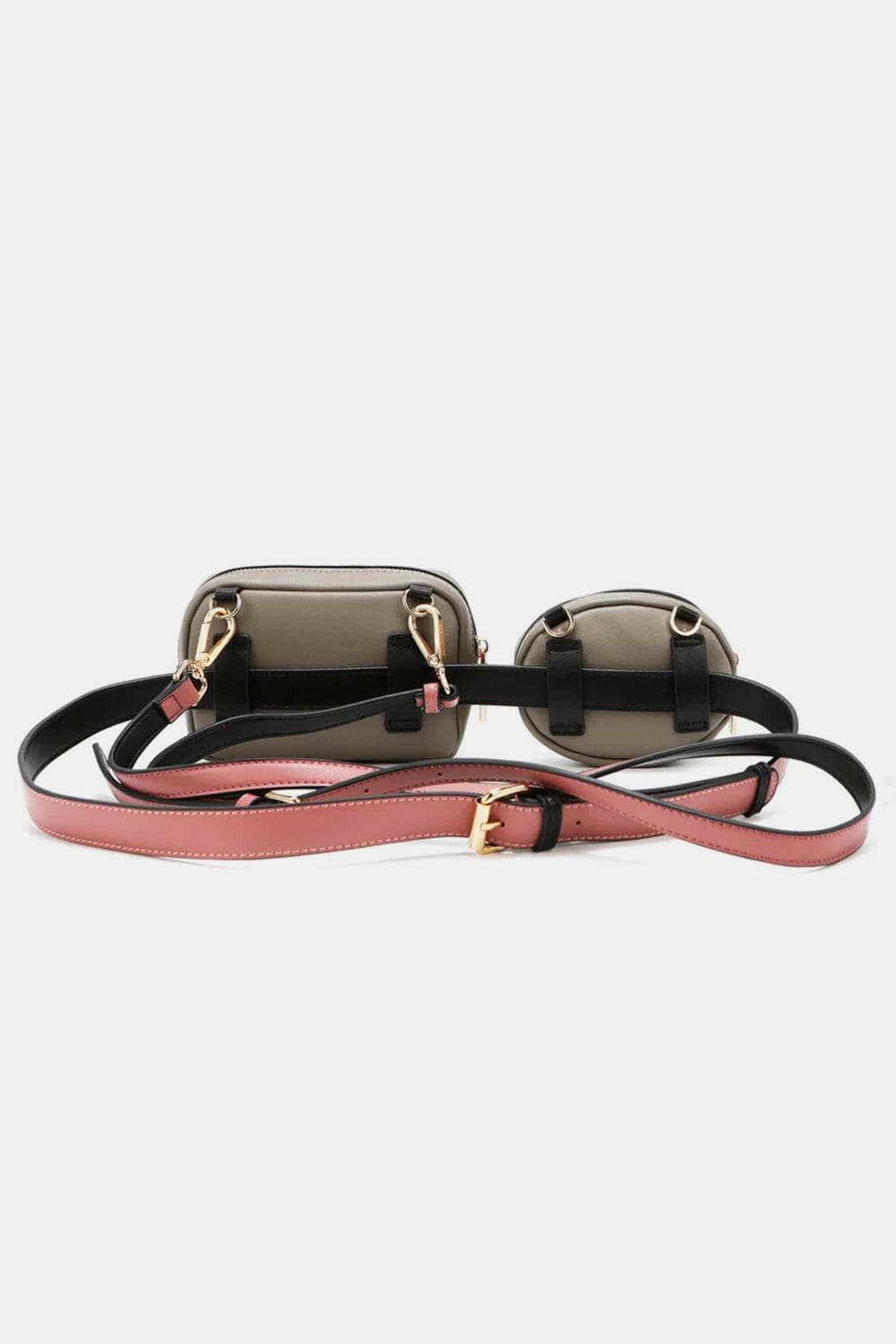 Nicole Lee USA Double Pouch Fanny Pack.