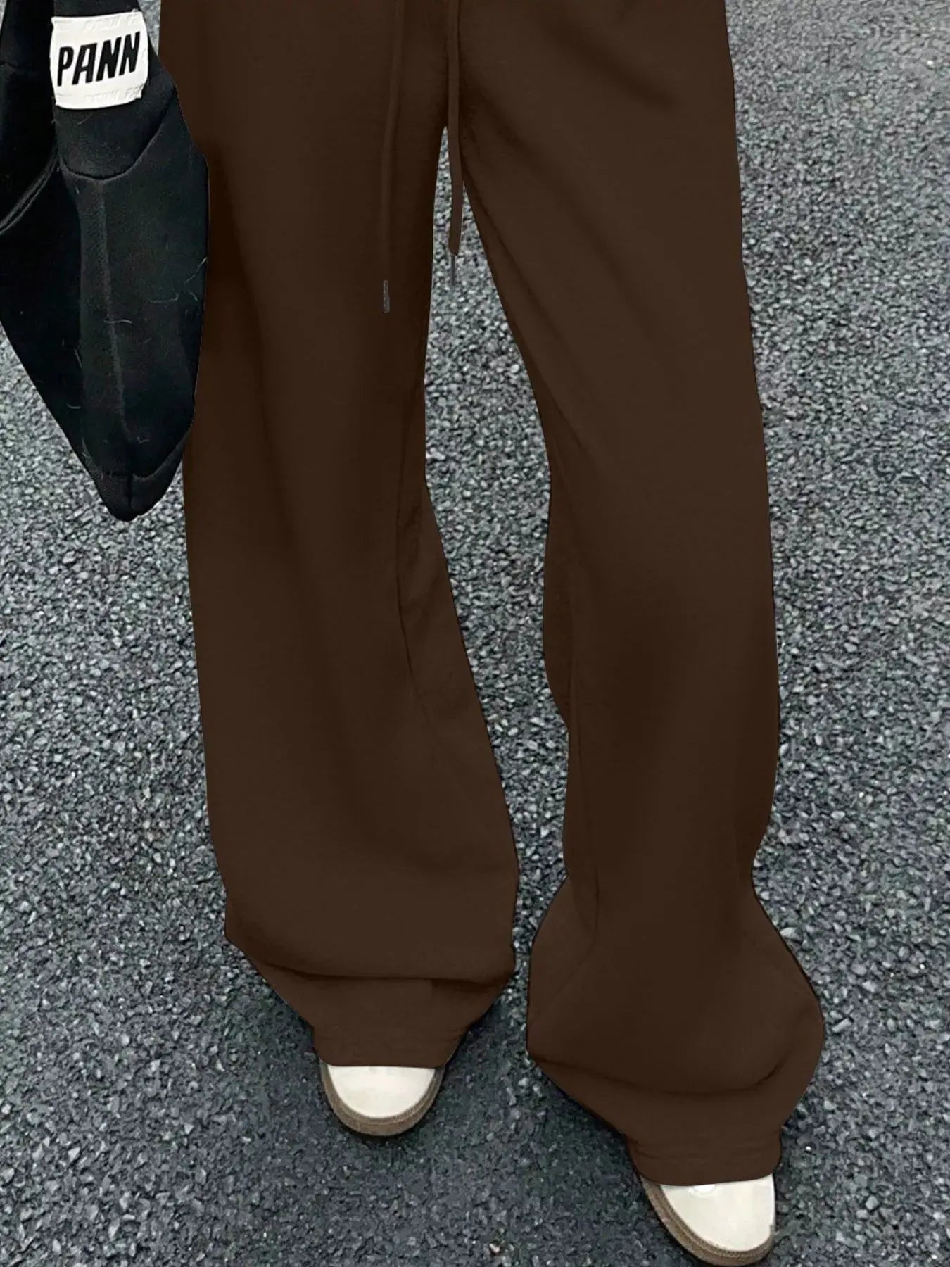 Wide Leg Drawstring Sweatpants Simply Love