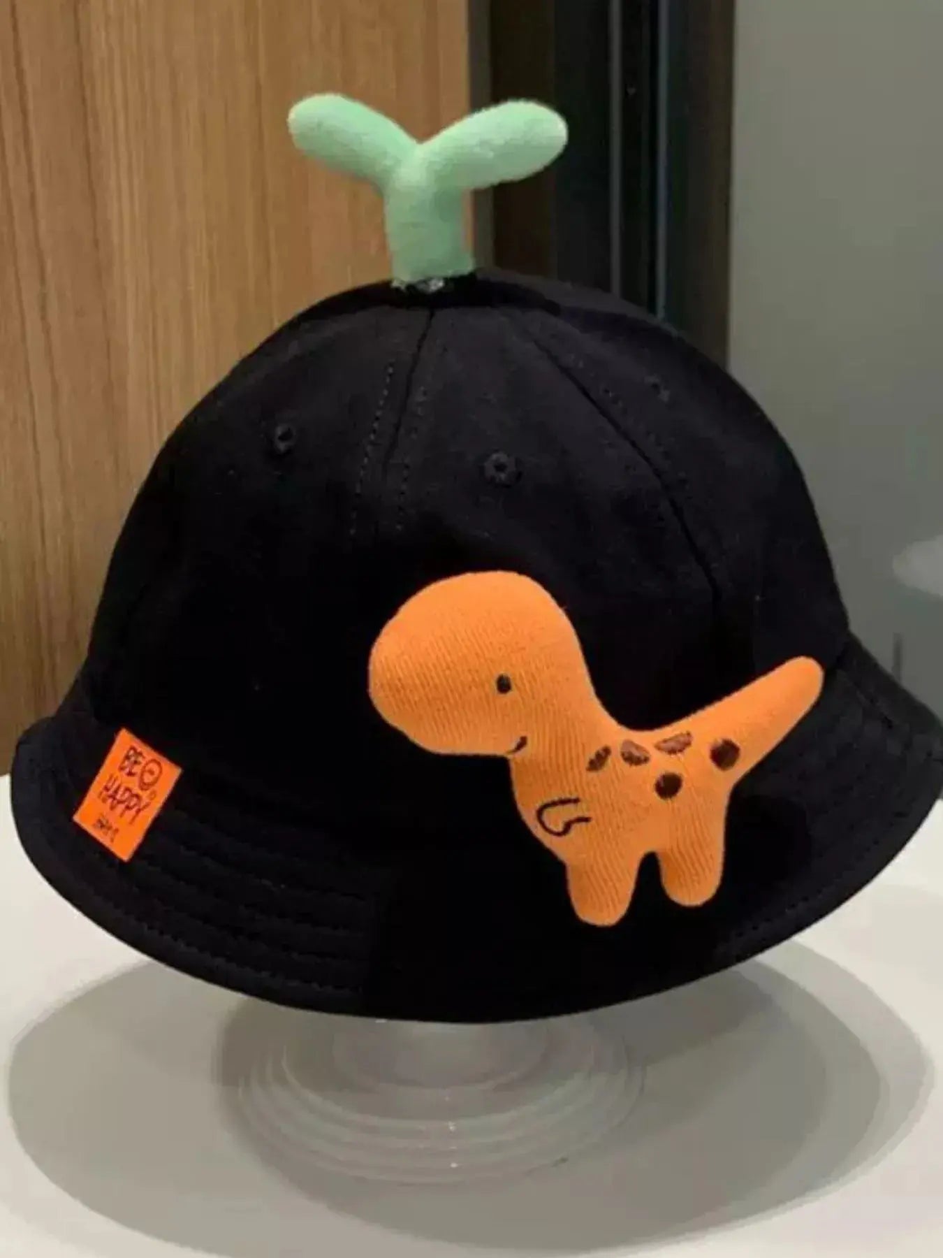 Children's Dinosaur & Sprout Decor Bucket Hat Simply Love