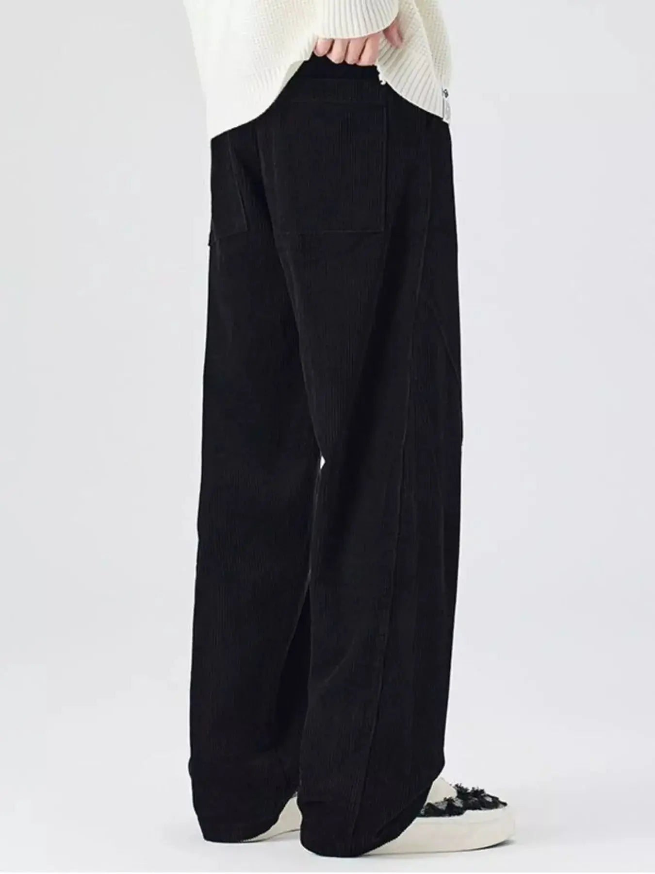 Men's Plus Size Relaxed Fit Corduroy Pants Simply Love