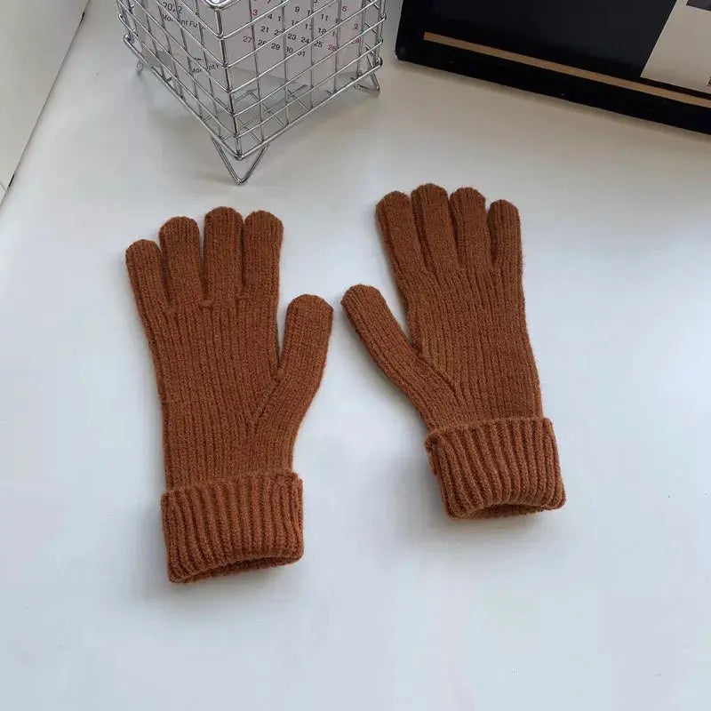 Warm Knitted Winter Gloves Simply Love