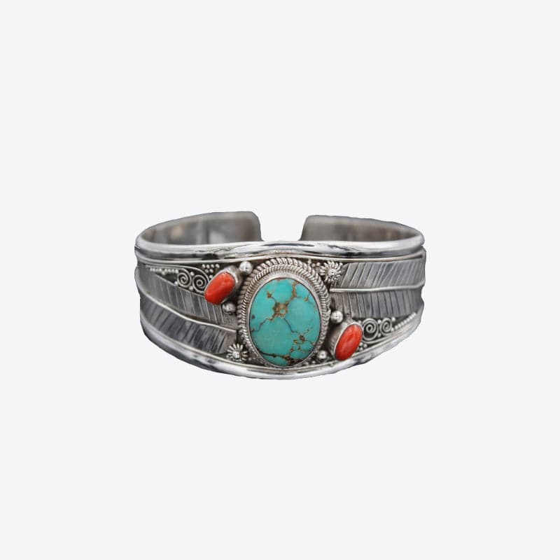 Turquoise Open Bracelet.