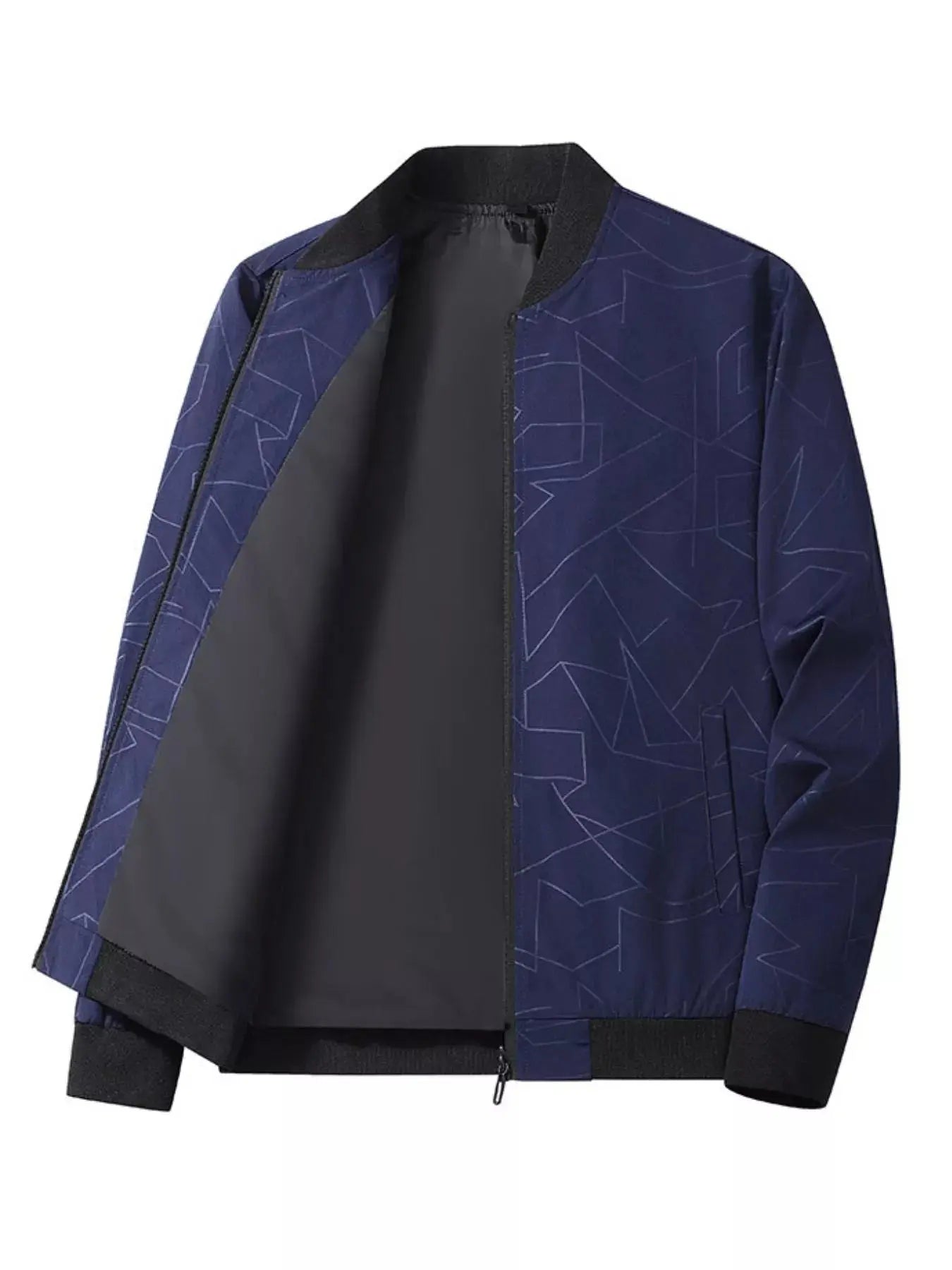 Men's Plus Size Lightweight Zip Up Jacket Simply Love