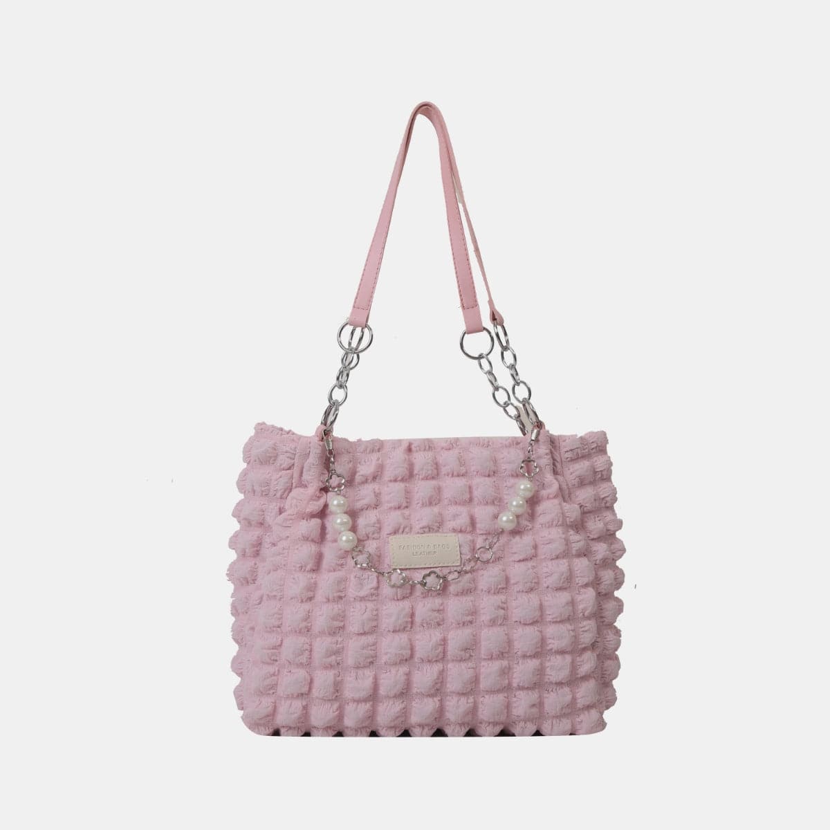 Chic bubble textured tote bag for every occasion