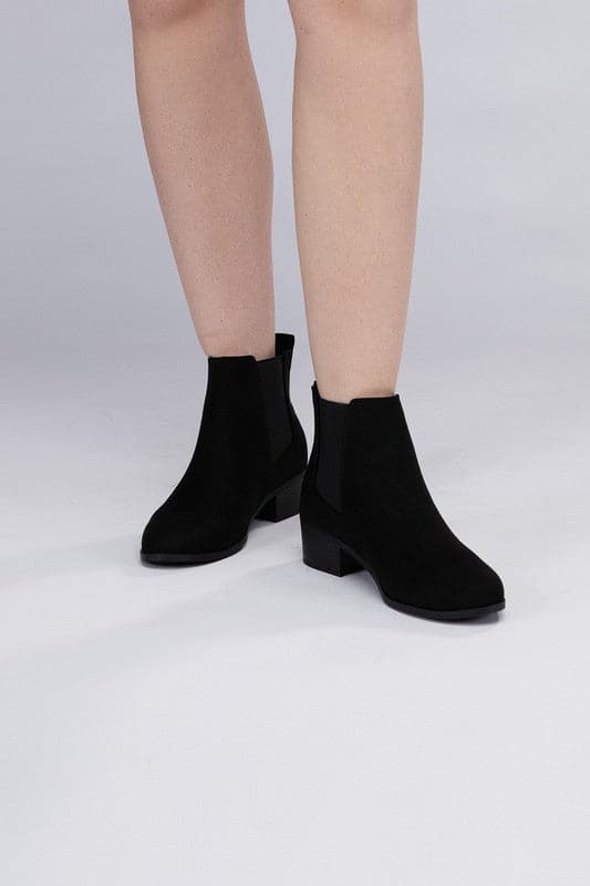 Teapot Ankle Booties.