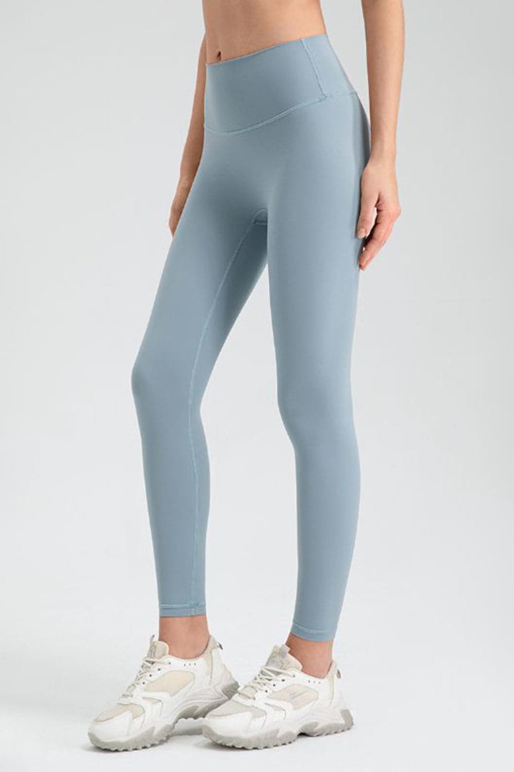 Wide Waistband Sport Leggings.