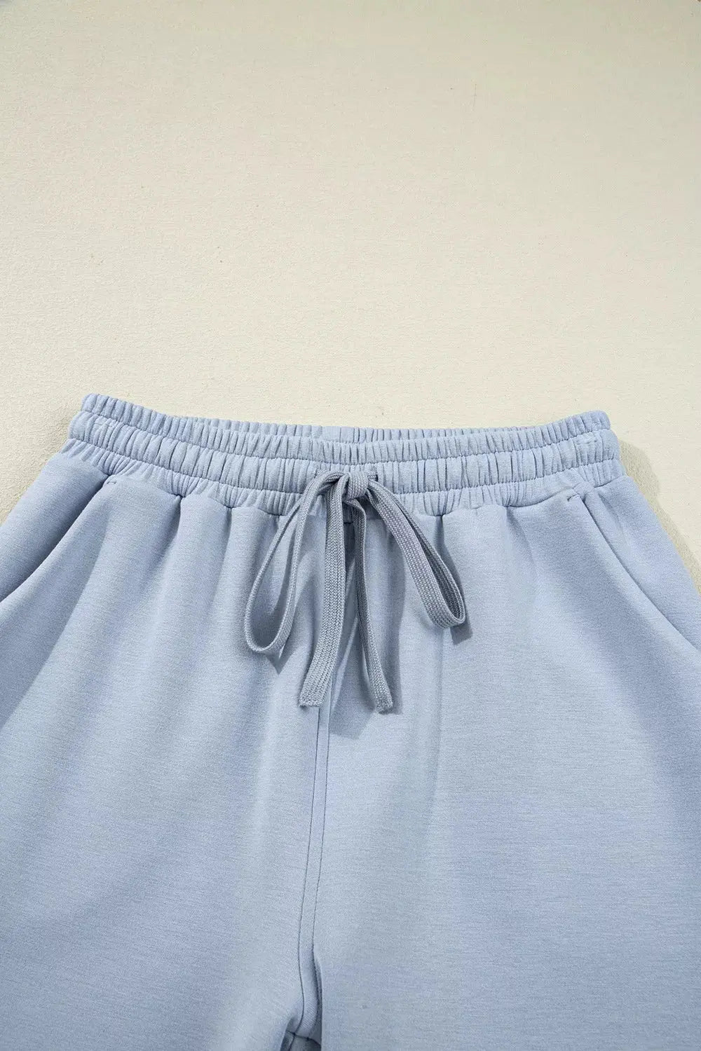 Half Zip Thumbhole Sleeve Hoodie and Pants 2pcs Outfit Simply Love
