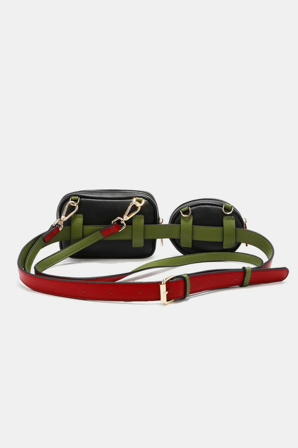 Nicole Lee USA Double Pouch Fanny Pack.