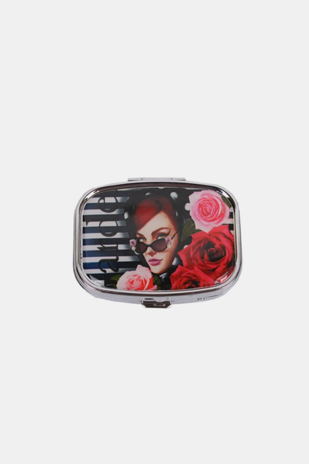 Nicole Lee metallic pill case