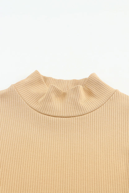 Everyday Mock Neck Long Sleeve