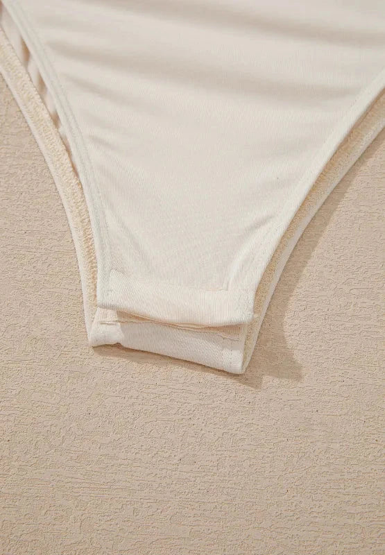 Sequin Surplice Long Sleeve Bodysuit Coco’s Tee Boutique