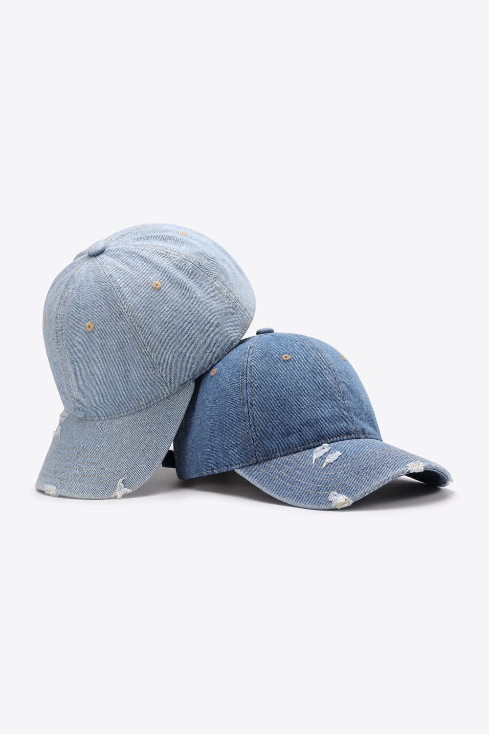 Distressed Adjustable Baseball Cap.