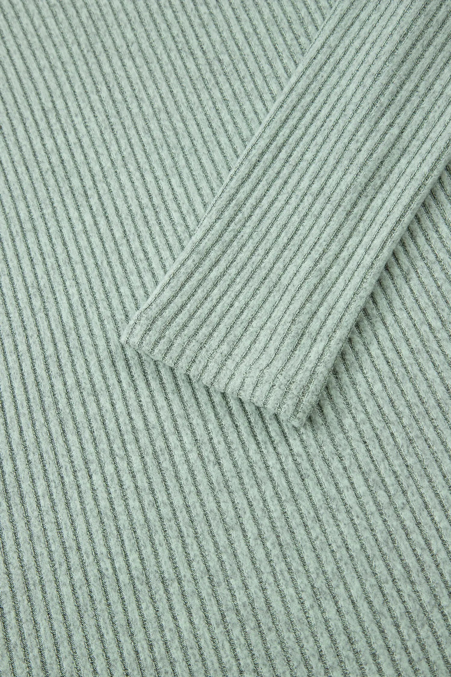 Grass Green Ribbed Notched Neck Knit Long Sleeve Two Piece Lounge Set Leggings Dear-Lover Dropshipping