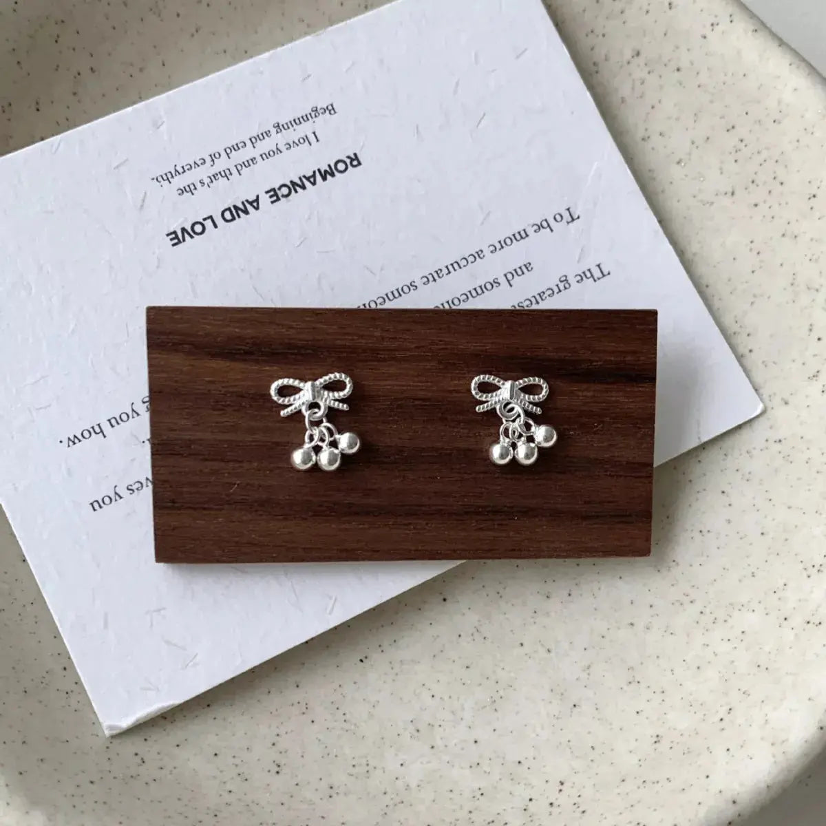 Bowknot Drop Earrings Simply Love