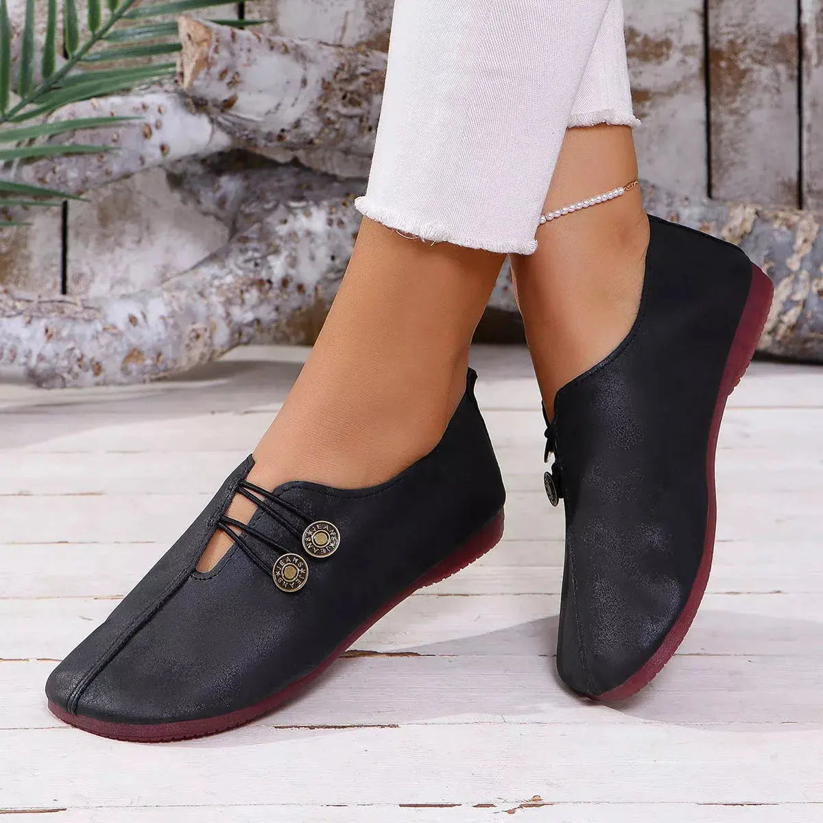 Round Toe Slip-Ons Simply Love