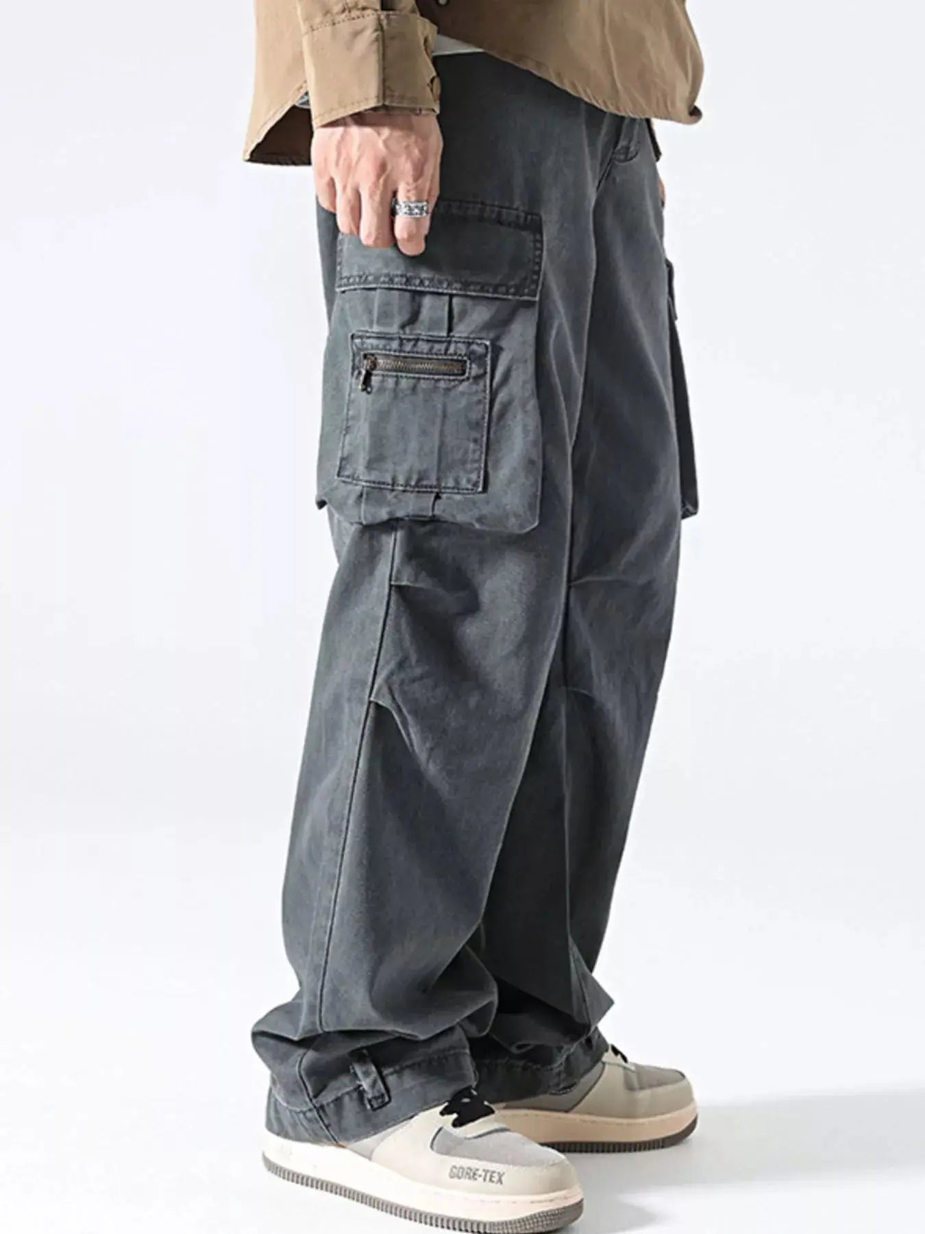 Men's Loose Fit Cargo Pants Simply Love