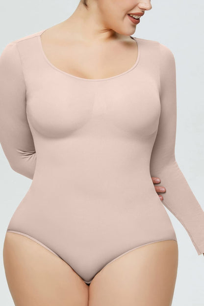 Long Sleeve Shaping Bodysuit.