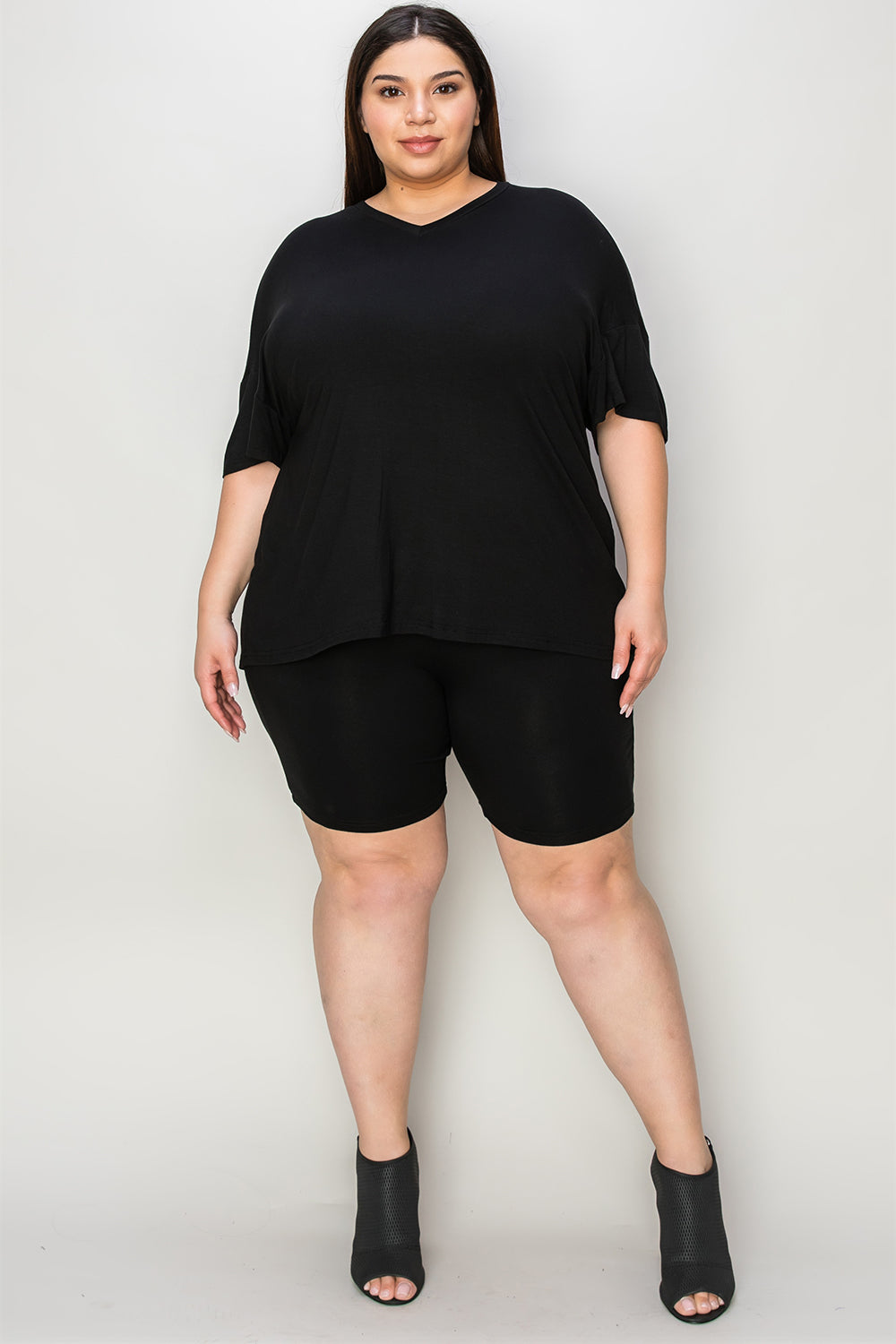 ShopBasicbae: Bamboo V-Neck Set