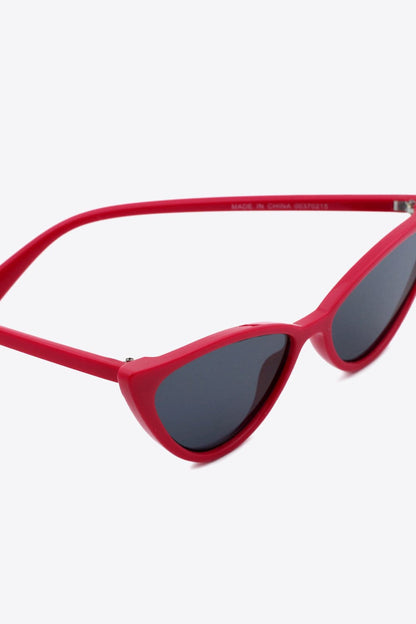 Polycarbonate Cat-Eye Sunglasses.